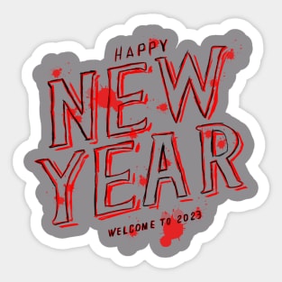 Welcome To 2023! Sticker